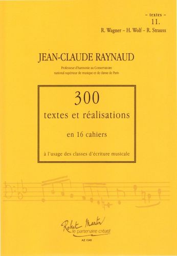300 Textes et réalisations Cahier 11 (Textes)