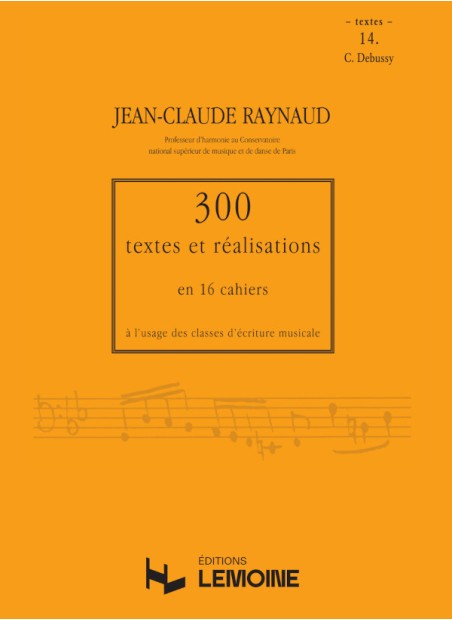 300 Textes et réalisations Cahier 14 (Textes)