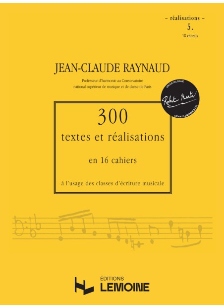 300 Textes et réalisations Cahier 5 (Réalisations)