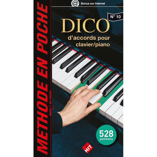 Dico d'accords pour clavier et piano