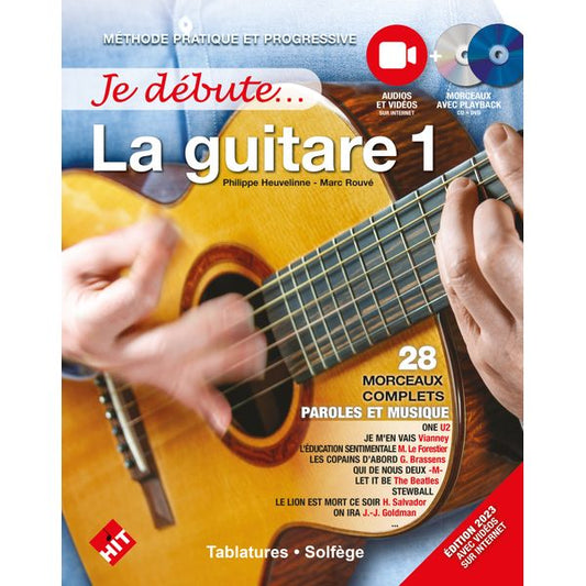 Je débute la guitare + CD et DVD (édition 2020)