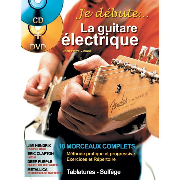 Je débute la guitare électrique (avec CD et DVD)