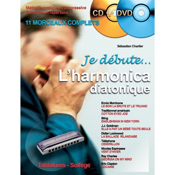 Je débute l'harmonica CD + DVD