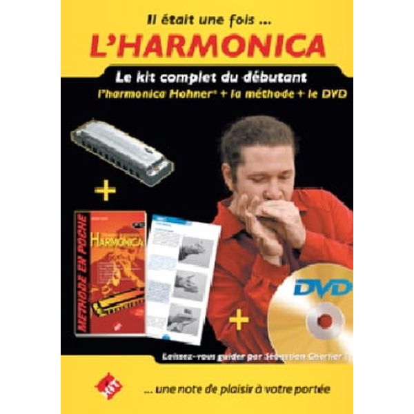 Le Kit débutant harmonica avec DVD