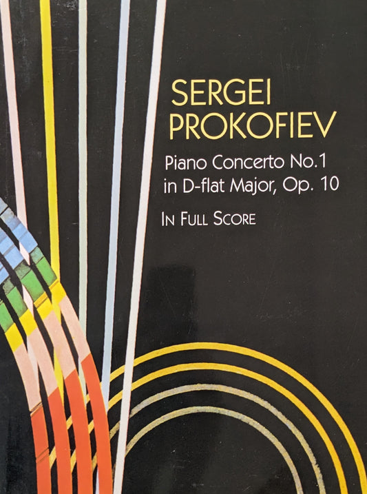 Piano Concerto No. 1 in D-flat Major Op. 10 in Full Score