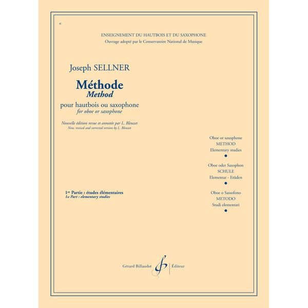 Méthode. Volume 1 : études élémentaires