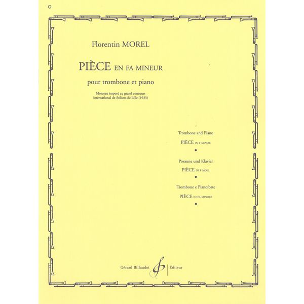 Pièce en Fa mineur