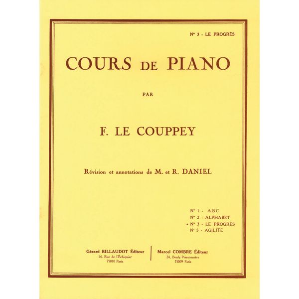 Cours de piano no3 - Le progrès