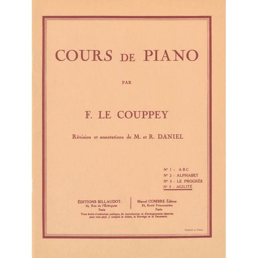Cours de piano no5 - Agilité