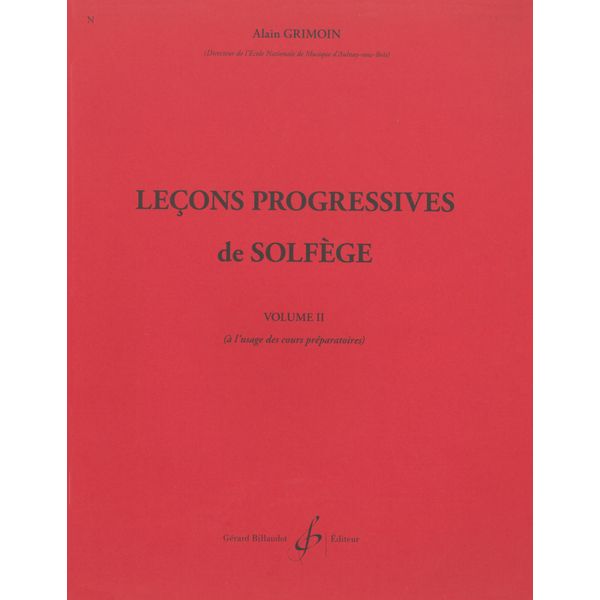 32 Leçons progressives de solfège. Volume 2