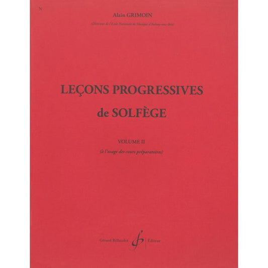 32 Leçons progressives de solfège. Volume 2