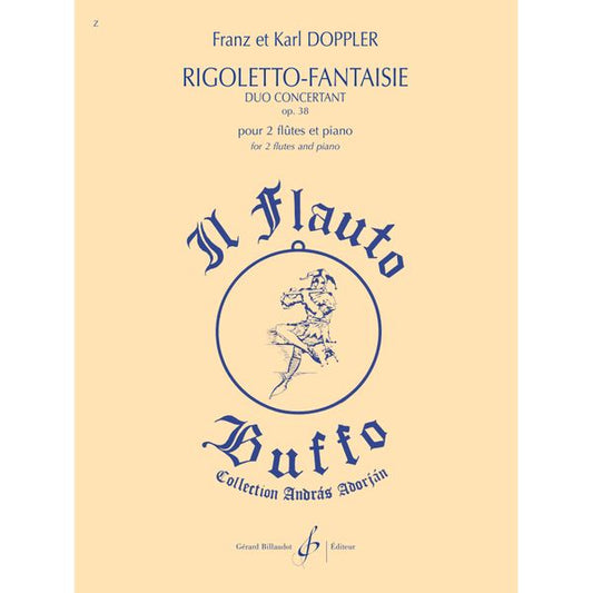 Rigoletto fantaisie - opus 38 - duo concertant