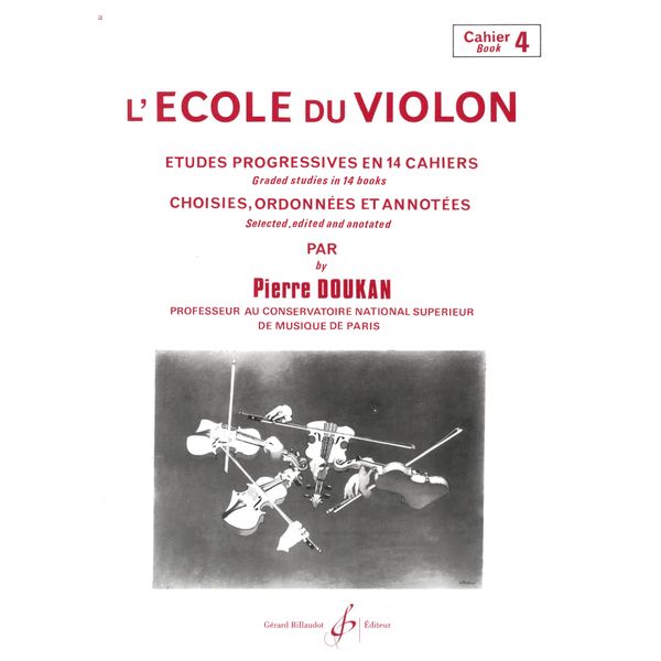 L'École du violon. Volume 4
