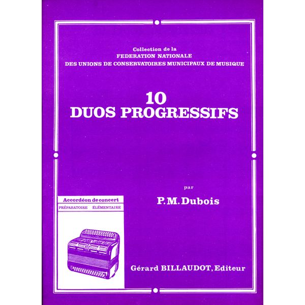 10 duos progressifs