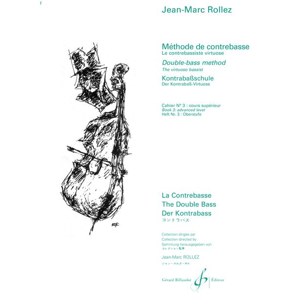 Méthode de contrebasse. Volume 3