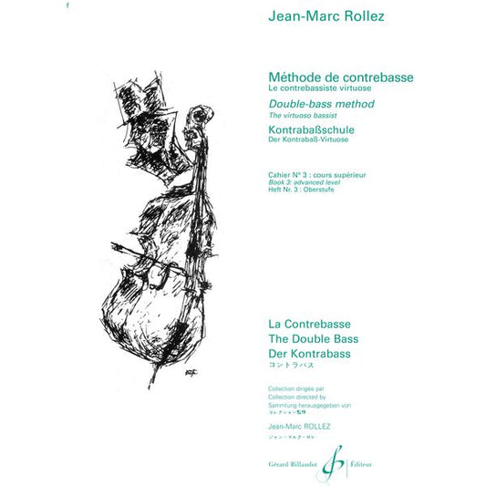 Méthode de contrebasse. Volume 3