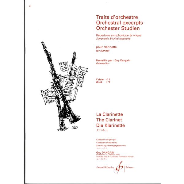 Traits d’orchestre. Volume 1