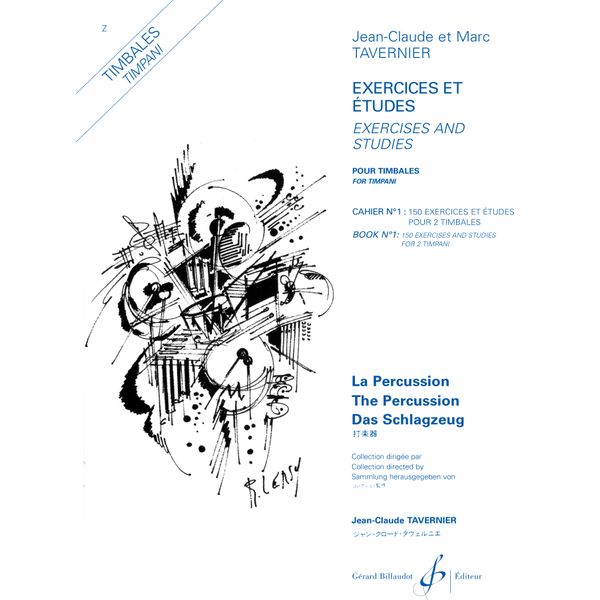 150 Exercices et études pour 2 timbales. Volume 1