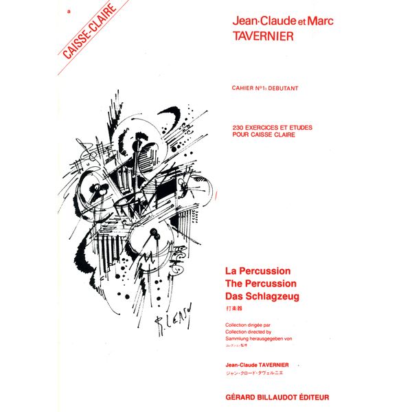 230 Exercices et études pour caisse claire. Volume 1