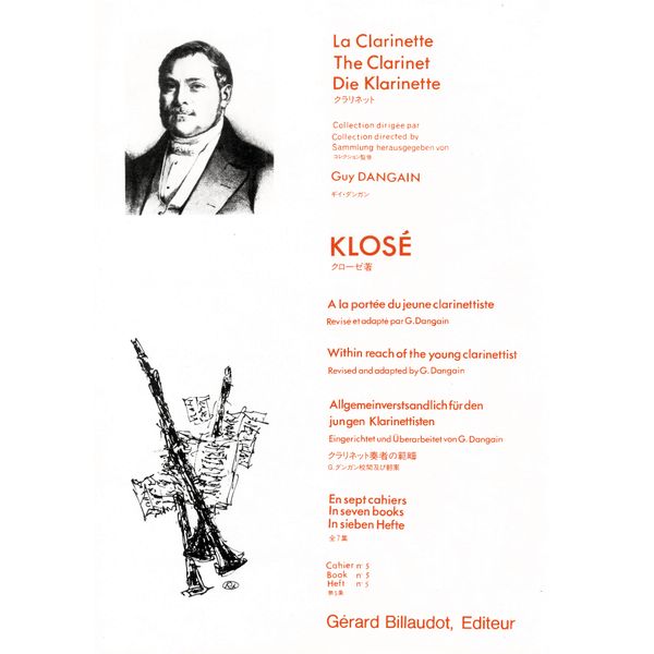 À la portée du jeune clarinettiste. Volume 5