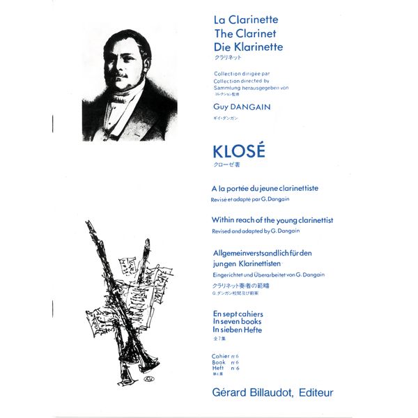 À la portée du jeune clarinettiste. Volume 6