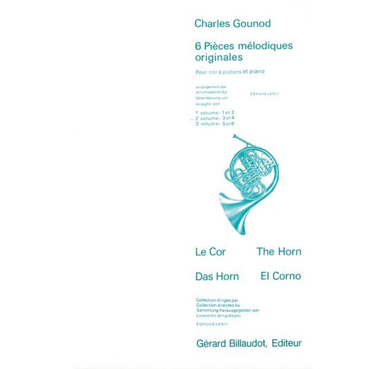 6 Pièces mélodiques originales. Volume 2