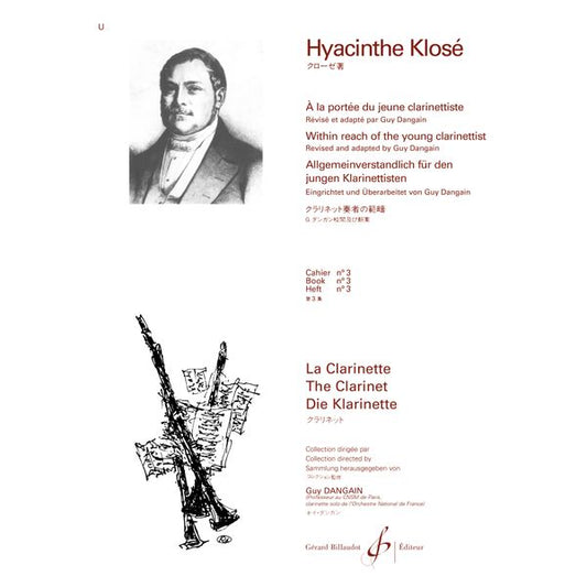 À la portée du jeune clarinettiste. Volume 3