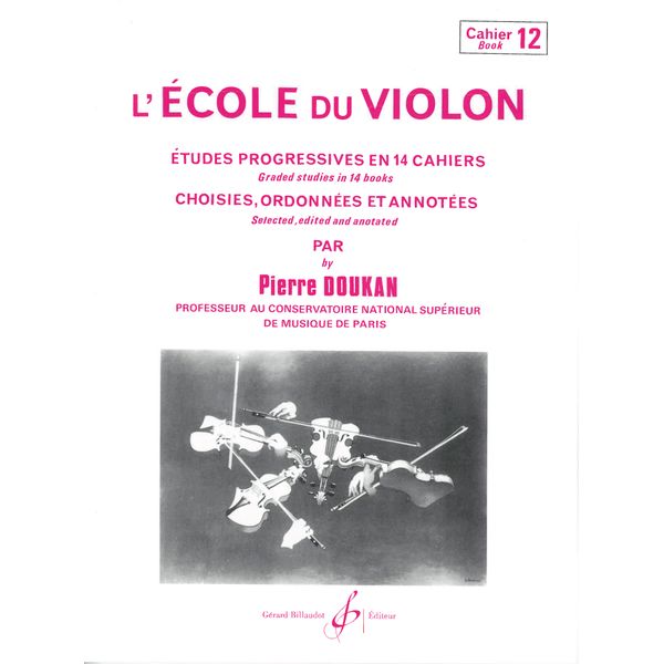 L’École du violon. Volume 12