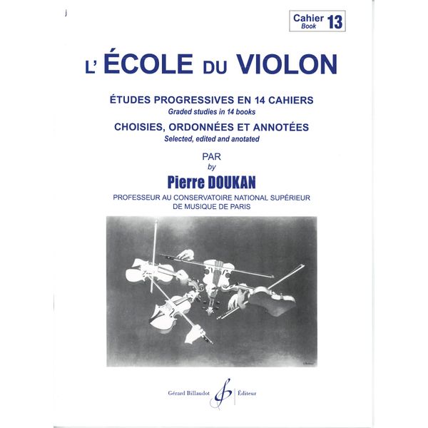 L’École du violon. Volume 13
