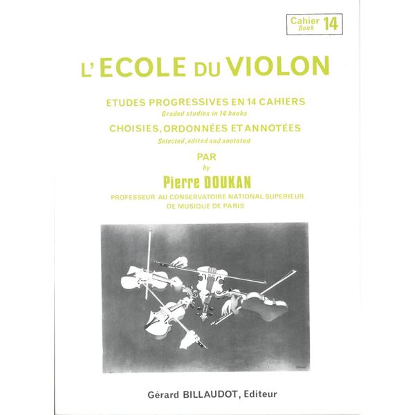 L’École du violon. Volume 14