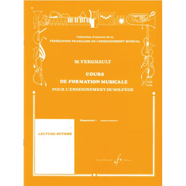 Cours de formation musicale pour l’enseignement du solfège. Préparatoire 1