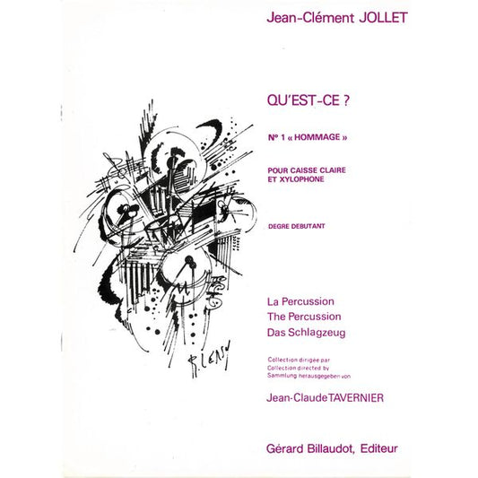 Qu’est-ce ? Volume 1 : Hommage