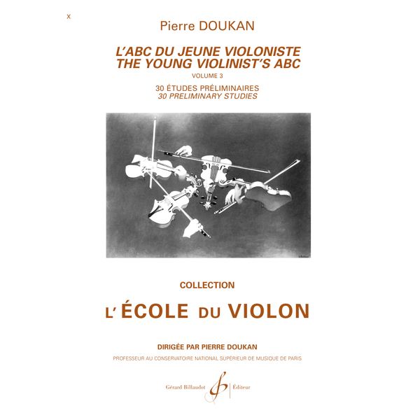 L’ABC du jeune violoniste. Volume 3 : 30 études préliminaires