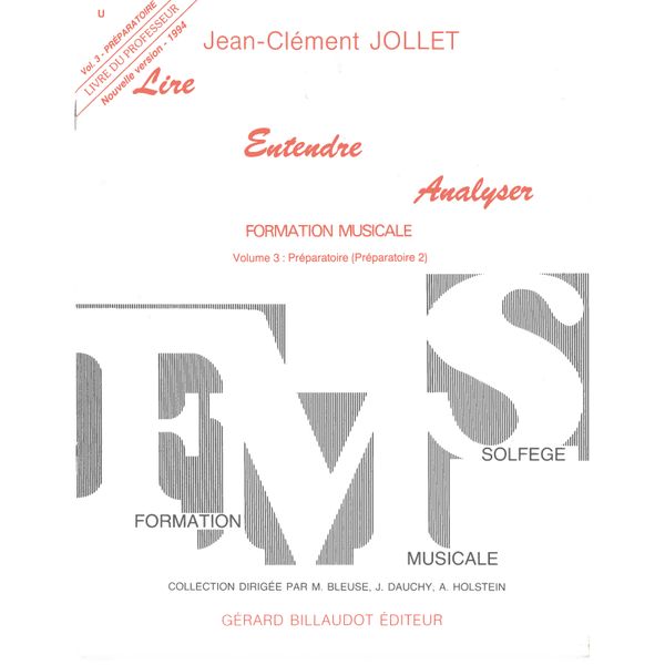 Lire Entendre Analyser. Volume 3 - livre du professeur