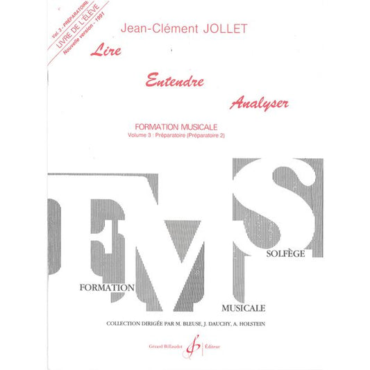 Lire Entendre Analyser. Volume 3 - livre de l'élève