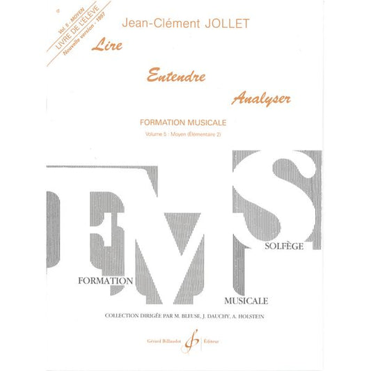 Lire Entendre Analyser. Volume 5