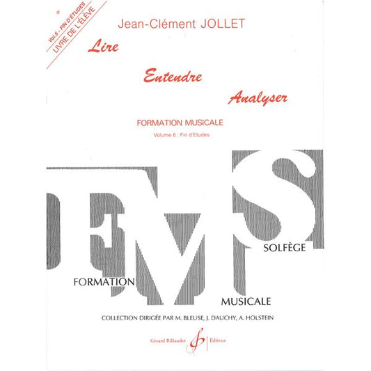 Lire Entendre Analyser. Volume 6