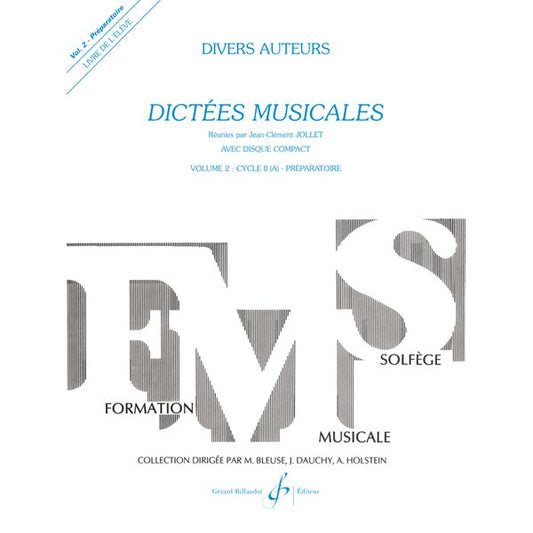 Dictées musicales. Volume 2