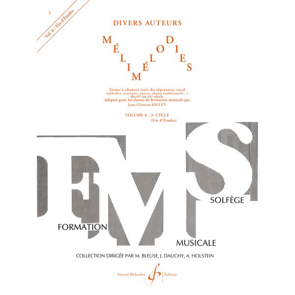 Melimélodies. Volume 6