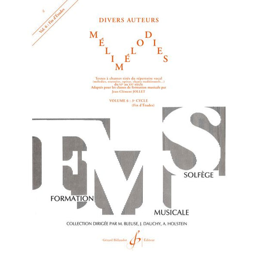 Melimélodies. Volume 6
