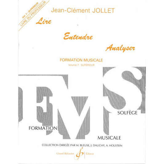 Lire Entendre Analyser. Volume 7