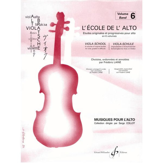 L’École de l’alto. Volume 6