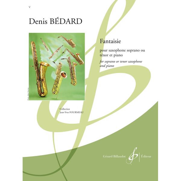 Fantaisie pour saxophone soprano ou ténor et piano