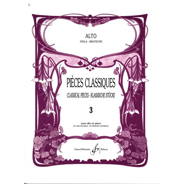 Pièces classiques. Volume 3