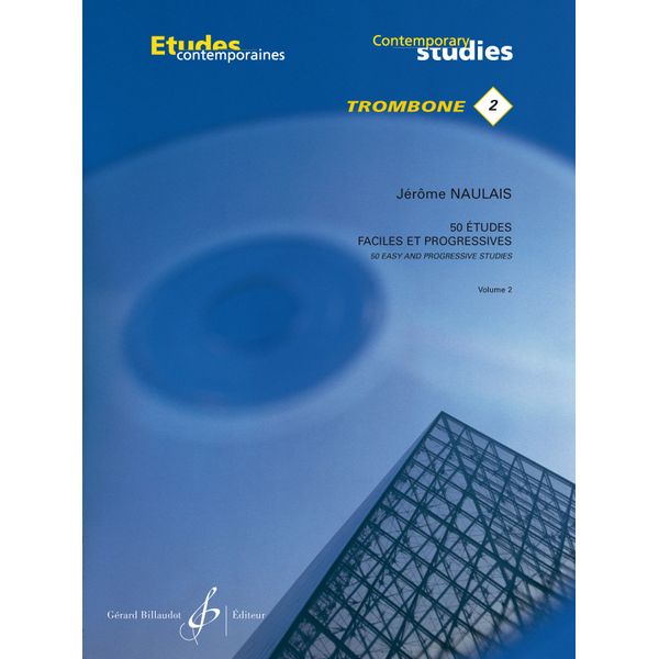 50 Études faciles et progressives. Volume 2 : 25 études pour trombone