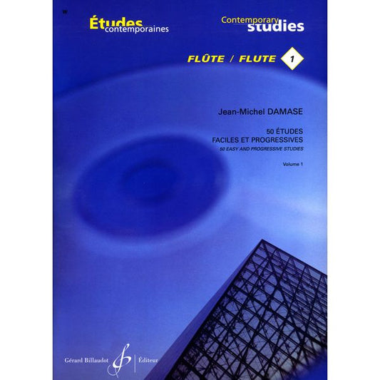 50 Études faciles et progressives. Volume 1 : 25 études pour flûte