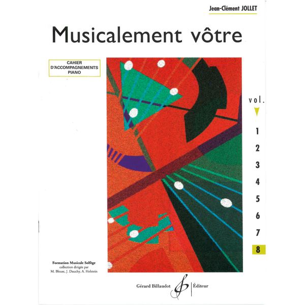 Musicalement vôtre. Volume 8 - Livre du professeur