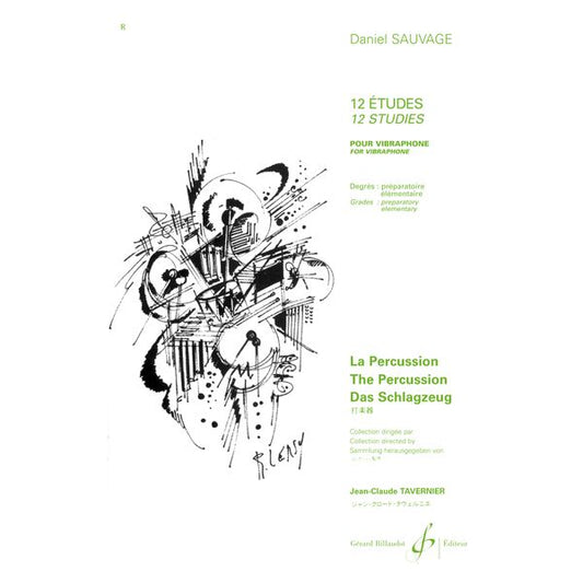 12 études pour vibraphone