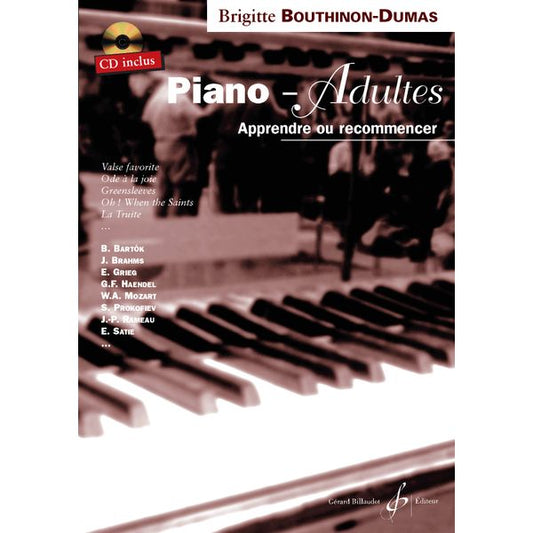 Piano-Adultes. Volume 1