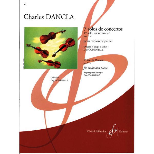 7 solos de concertos - 1er solo, en Si mineur opus 77 n° 1
